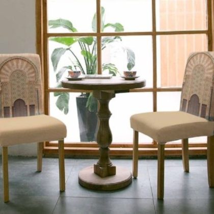 Royal Print 4-Piece Stretch Elastic Dining Chair Slipcovers